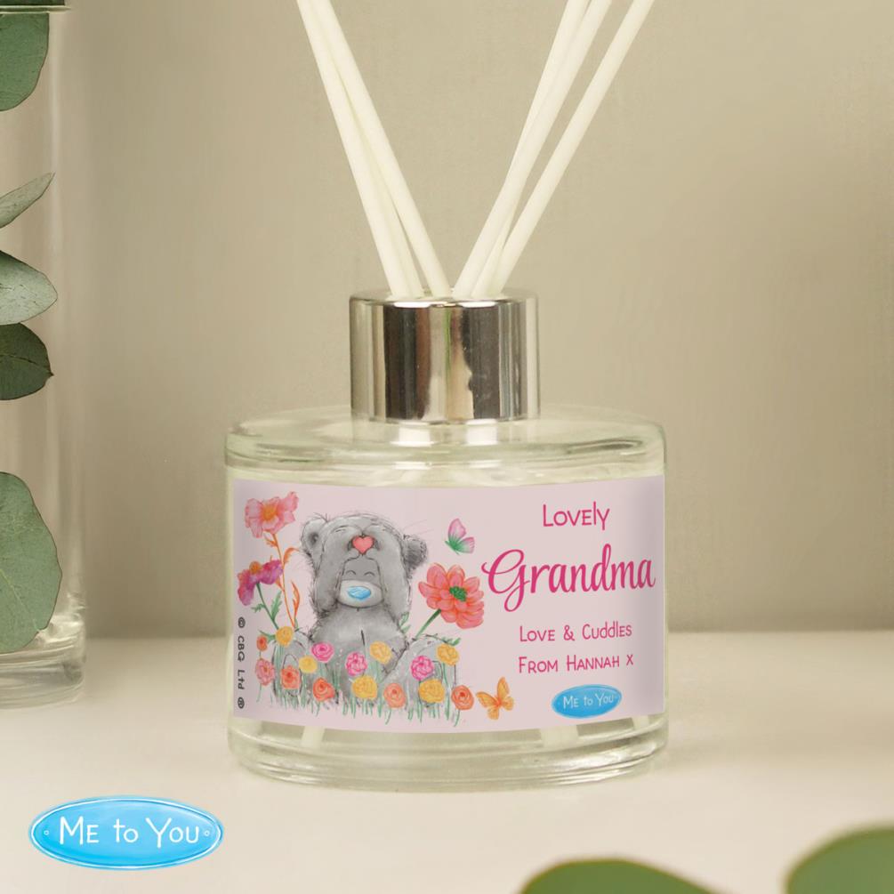 Personalised Me to You Bear Flowery Reed Diffuser Extra Image 1